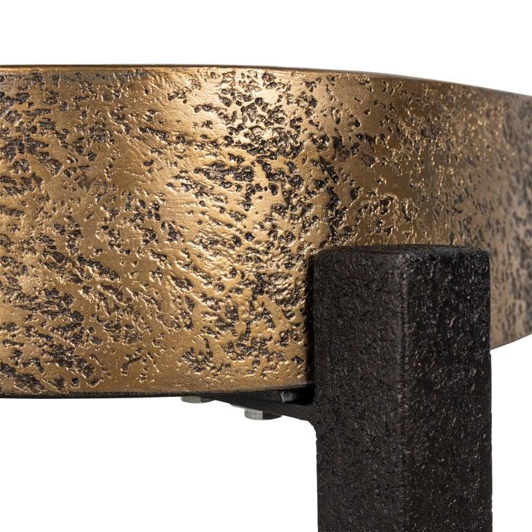 Richmond Interiors Konsole Beistelltisch Declan - Gold & Bronze-8720621694564-Stil-Ambiente-825067