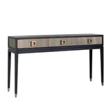 Richmond Interiors Konsolentisch Wandtisch Bloomingville 3-Schublade (Gold)-Konsole-Stil-Ambiente-8720621605317