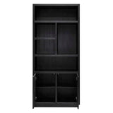 Cabinetto della libreria Richmond Interiors Scaffale Oakura 2 porte