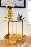 Richmond Interiors Serving Car Trolley Bar Wagon X.O. Goud (goud)