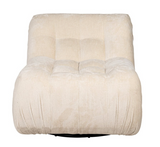 Richmond Interiors Sessel Rosy white chenille-8720621690511-Stil-Ambiente-S4597 WHITE CHENILLE