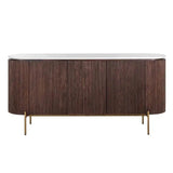 Richmond Interiors Sideboard Sideboard Barkley 3-türig (Brushed Gold)-sideboard-Stil-Ambiente-8720621605546