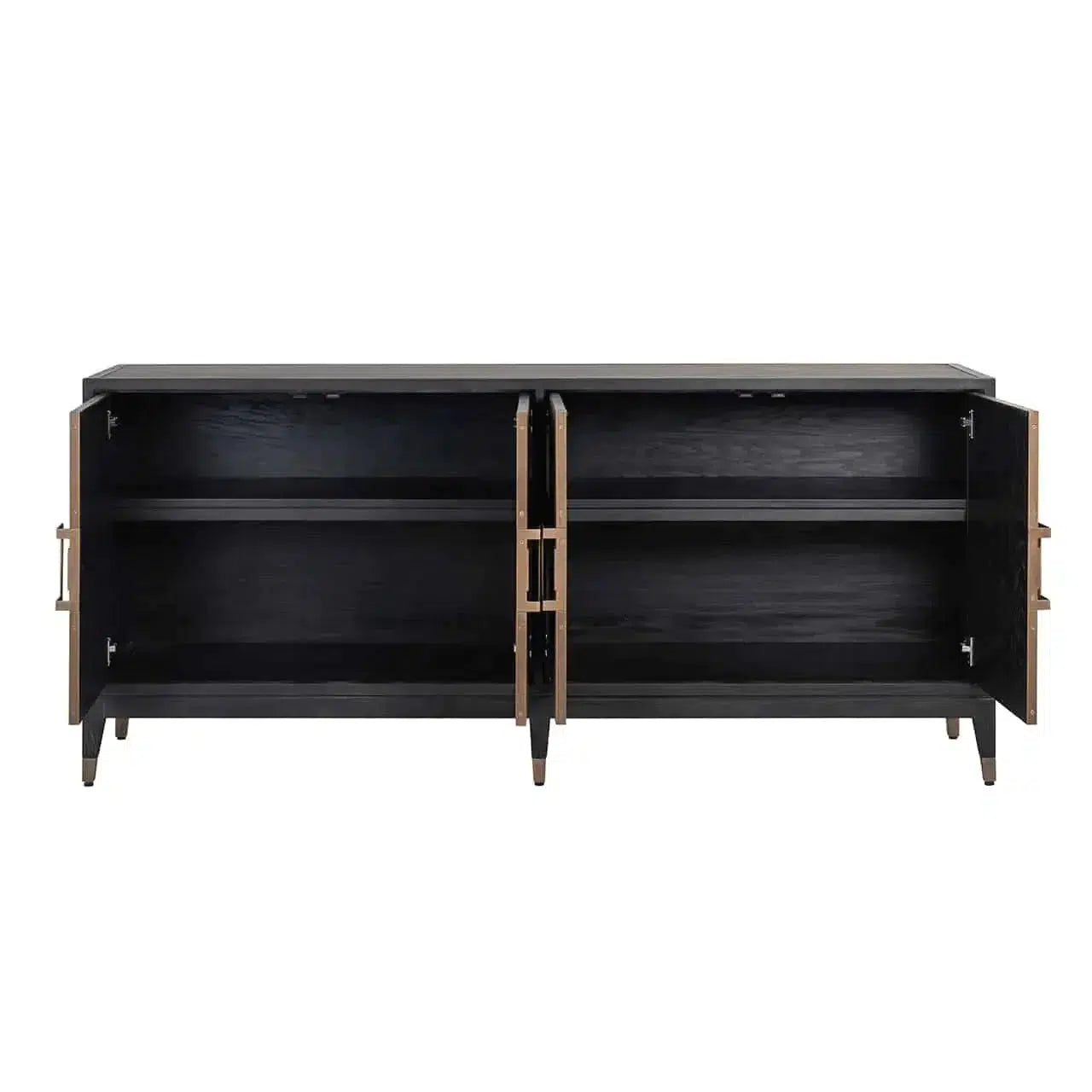 Richmond Interiors Sideboard Bloomingville 4-türig (Gold)-sideboard-Stil-Ambiente-8720621605287