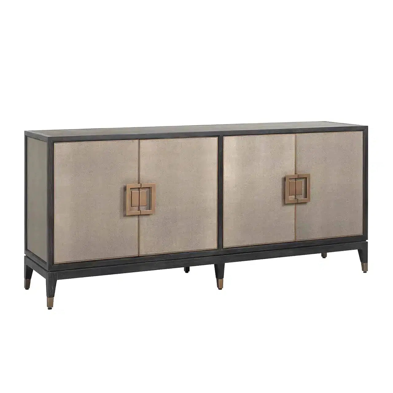 Richmond Interiors Sideboard Bloomingville 4-türig (Gold)-sideboard-Stil-Ambiente-8720621605287