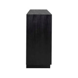 Richmond Interiors Sideboard Oakura 3-türig (Schwarz)-sideboard-Stil-Ambiente-8720621603238