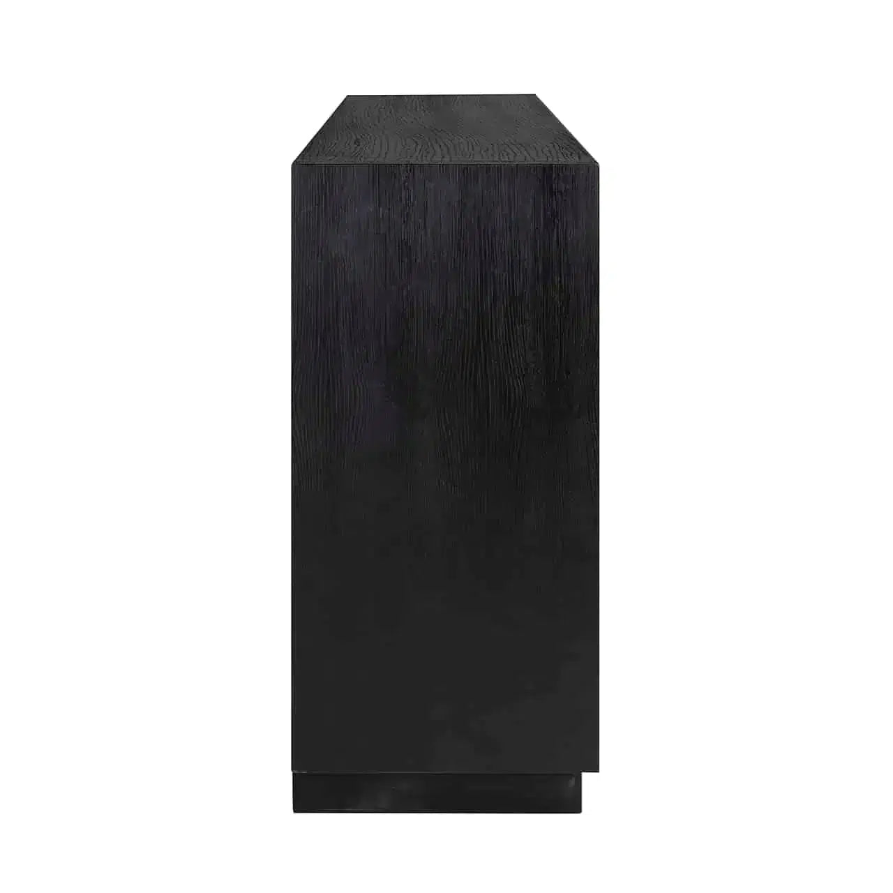 Richmond Interiors Sideboard Oakura 4-türig (Schwarz)-sideboard-Stil-Ambiente-8720621603245