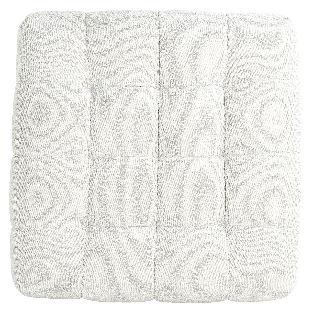 „Richmond Interiors“ sofos išmatų pėdsakai Huxley Bouclé balta (Kopenhaga 900 Bouclé White)