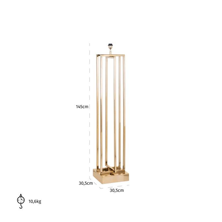 Richmond Interiors Stehlampe Jalin (Gold)-8720621676171-Stil-Ambiente-LB-0118