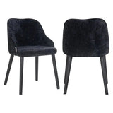 Richmond Interiors Stuhl Twiggy black chenille-8720621680550-Stil-Ambiente-S4563