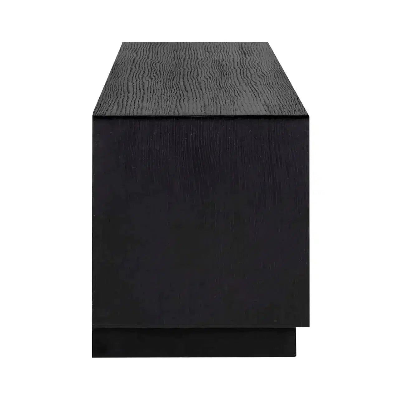 Richmond Interiors TV Board Fernsehkommode TV-Sideboard Oakura 3-Schubladen (Schwarz)-TV Board-Stil-Ambiente-8720621603269