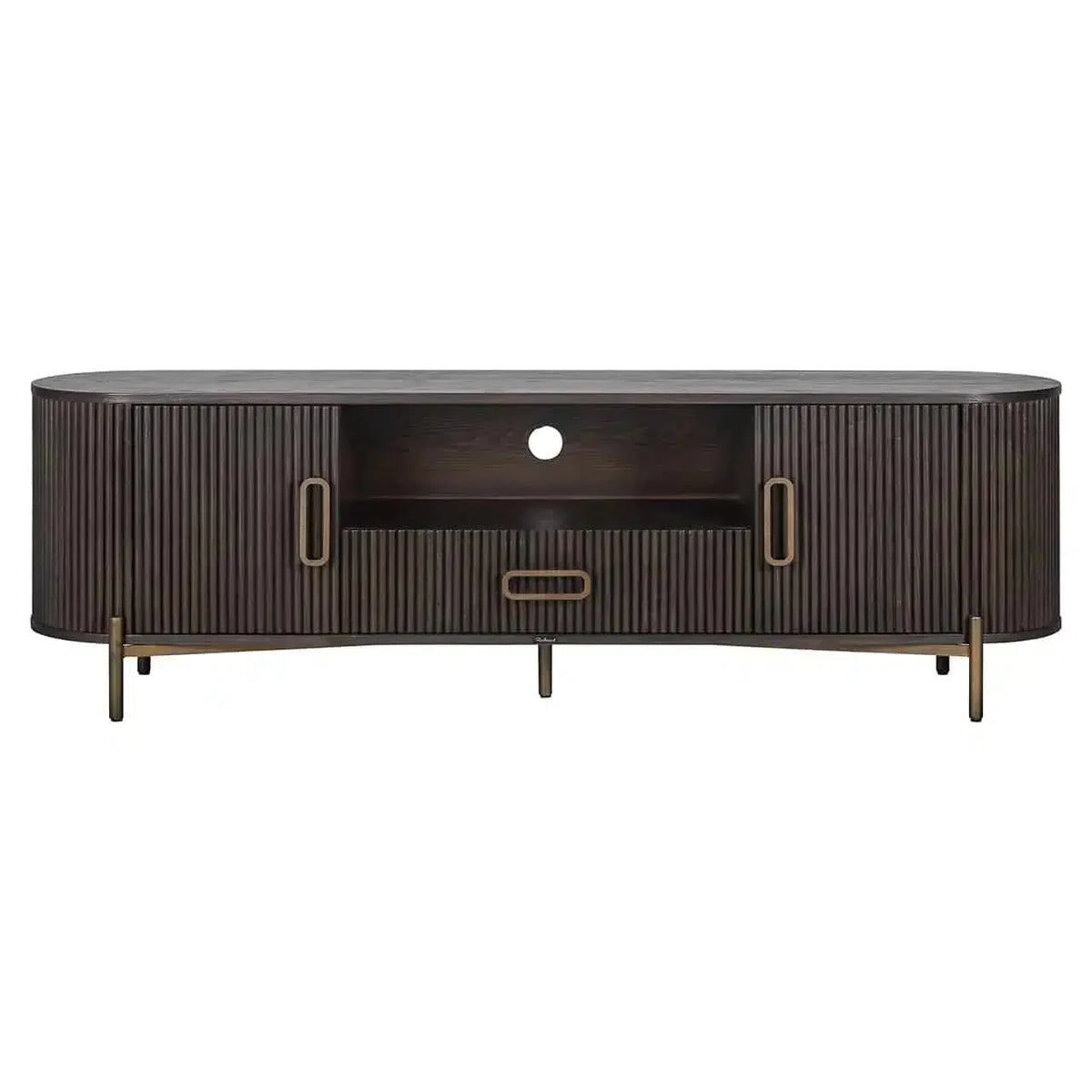 Richmond Interiors Sideboard Old Direction TV Cabinet Luxor 2-врати 1 чекмедже (кафяво)