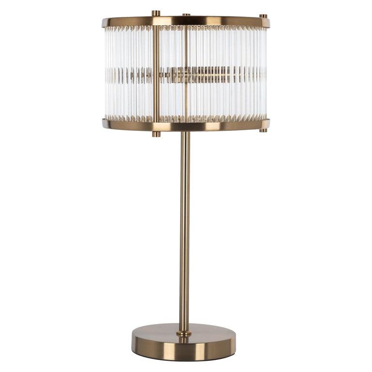 Richmond Interiors Tischlampe Loiza (Brushed Gold)-8720621688860-Stil-Ambiente-LB-0136