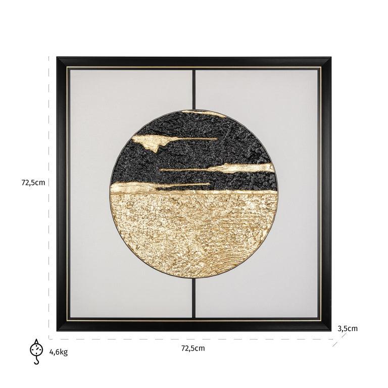 Richmond Interiors Wall art Moon-8720621691839-Stil-Ambiente-WA-0004