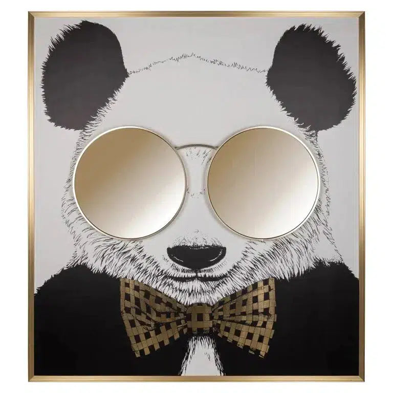 Richmond Interiors Wall art shiny Panda-8720621691648-Stil-Ambiente-WA-0005